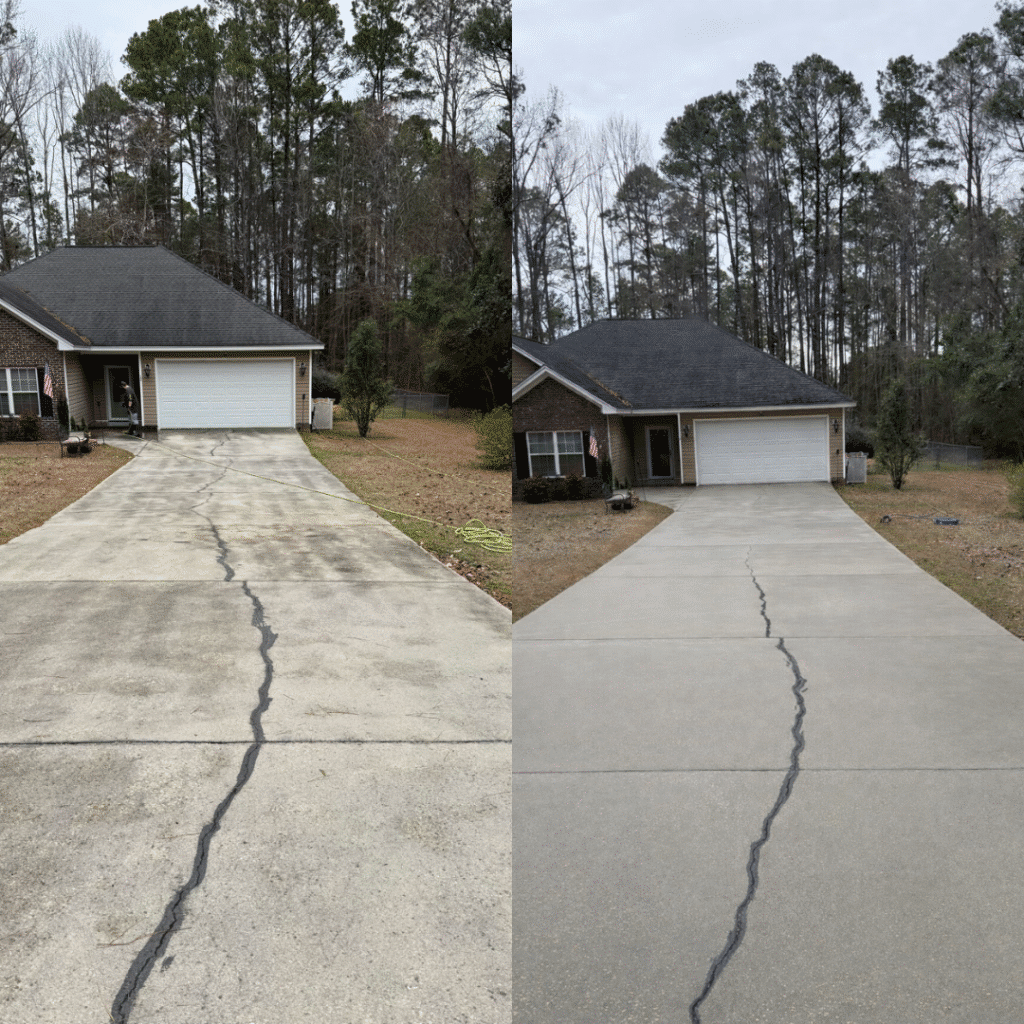 carolina strut driveway cleaning